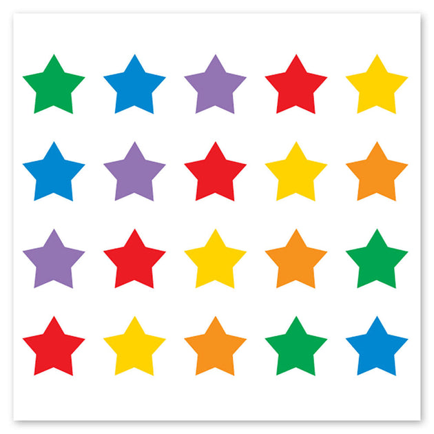 Sun, Moon & Stars Sparkly Prismatic Stickers - Packaged