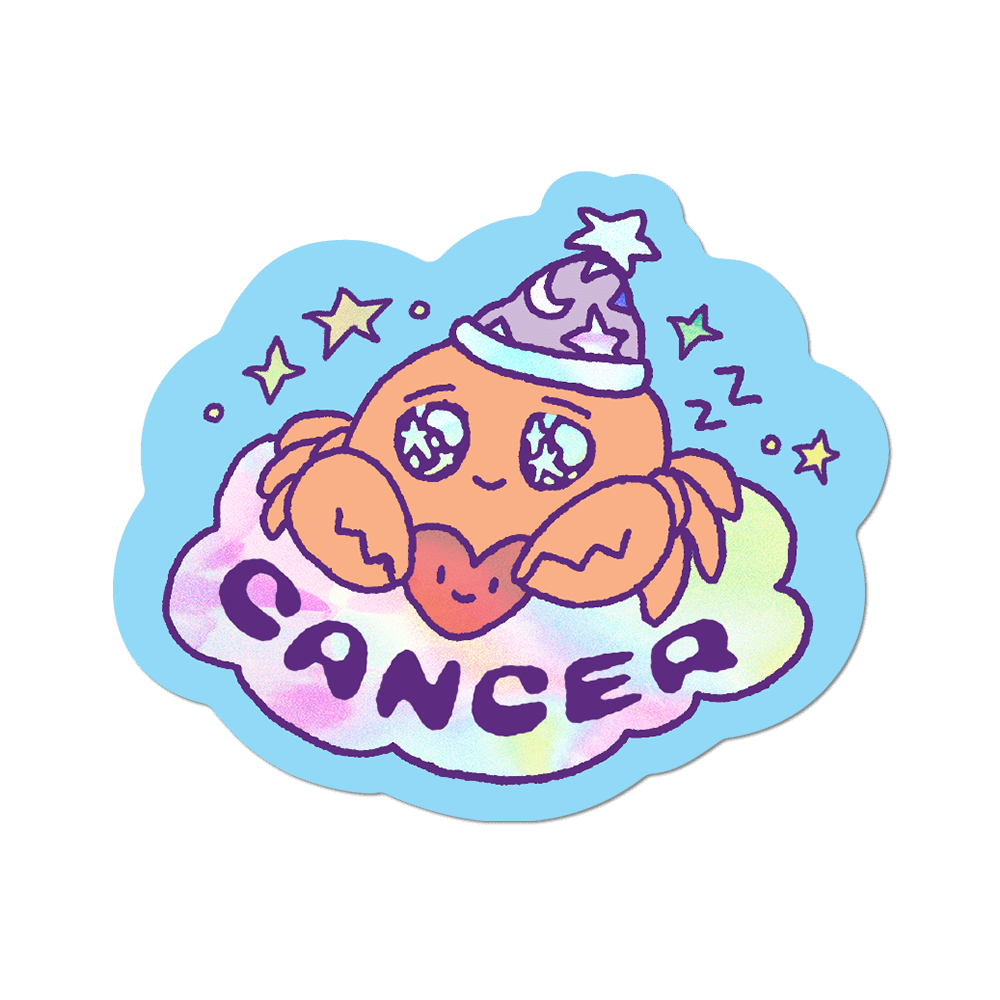 Cancer Zodiac Vinyl Sticker Decals