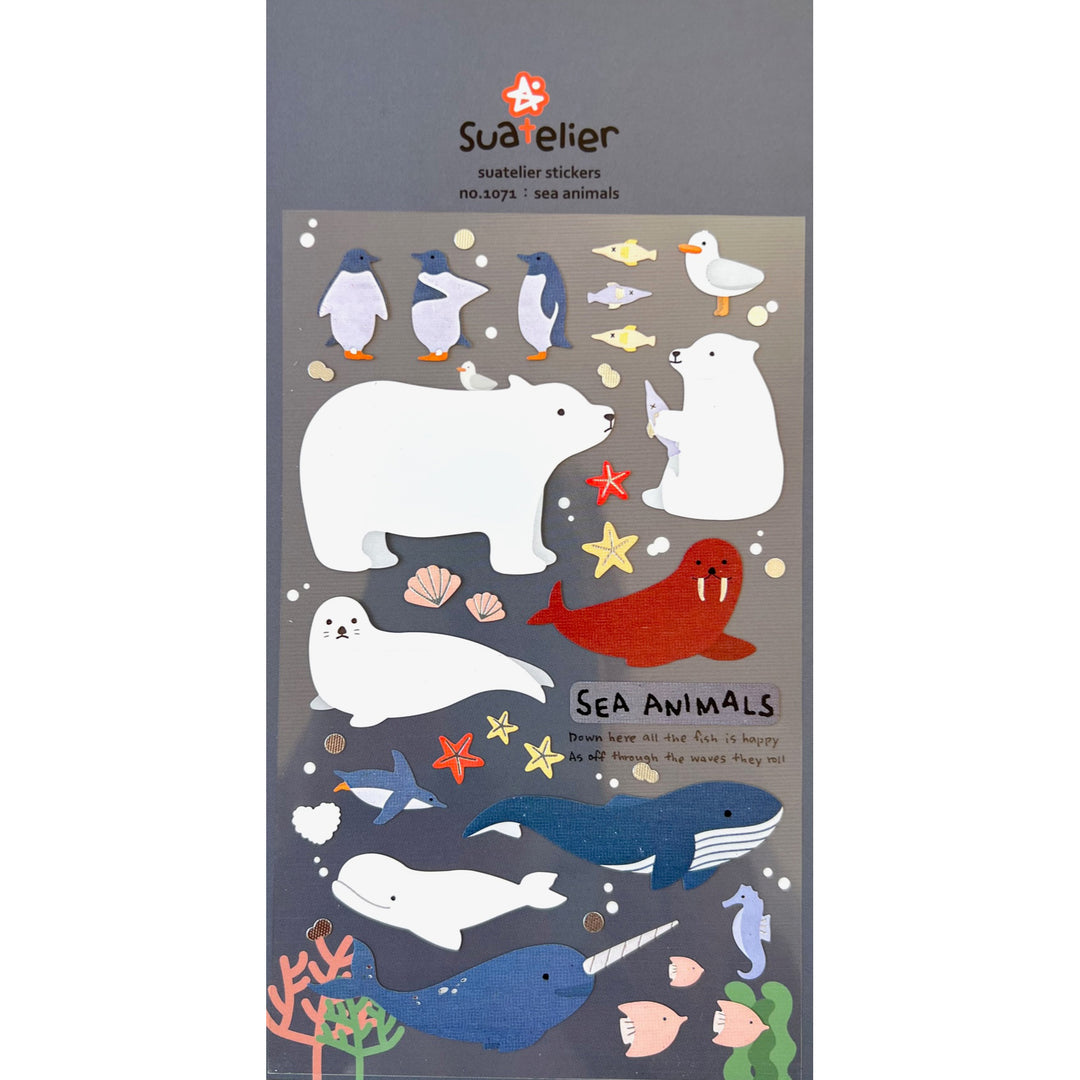 Sea Animal Stickers