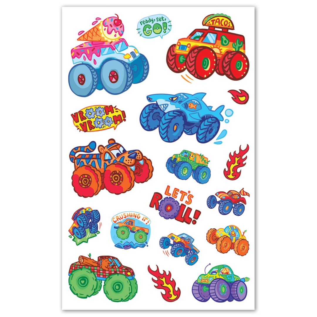 Monster Truck Stickers