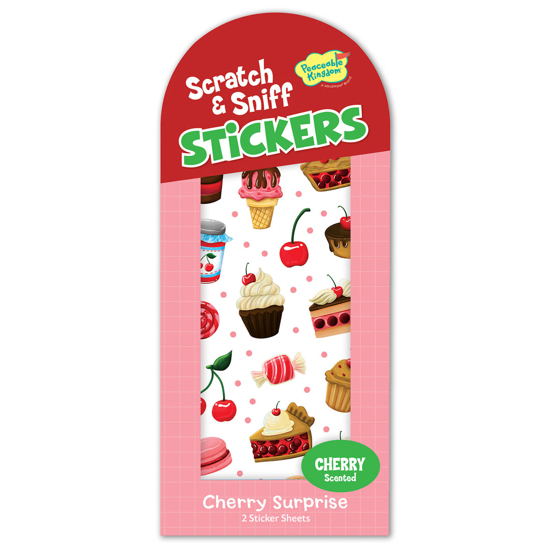 Cherry Surprise Scratch And Sniff Stickers