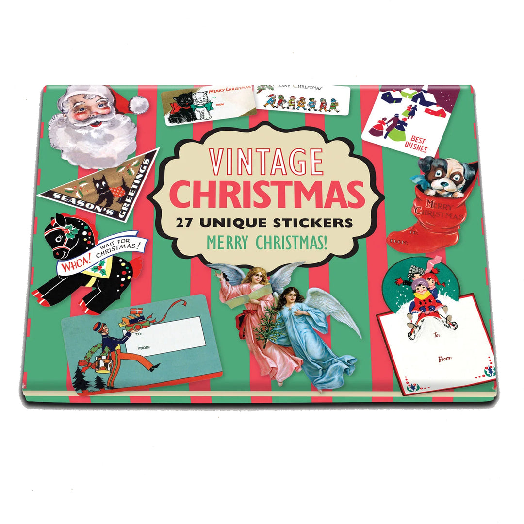 Christmas Vintage Label Stickers