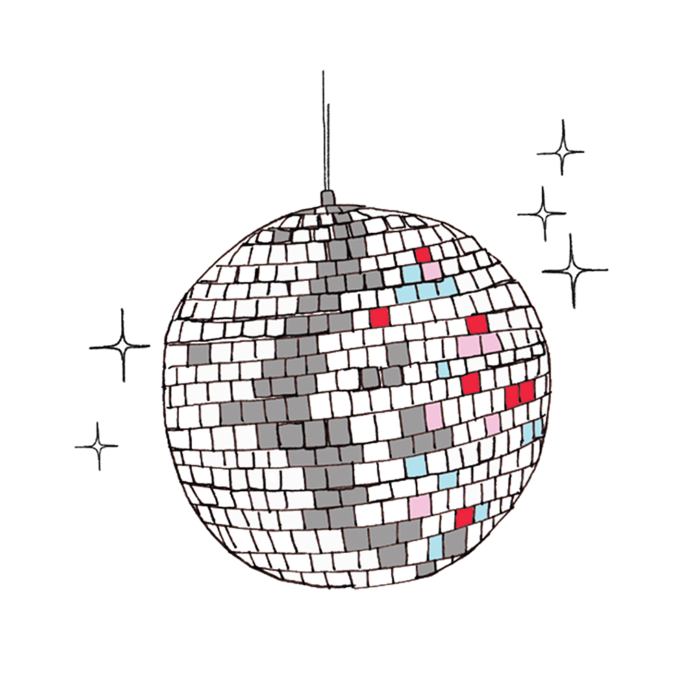 Mirrorball Tattly Temporary Tattoos
