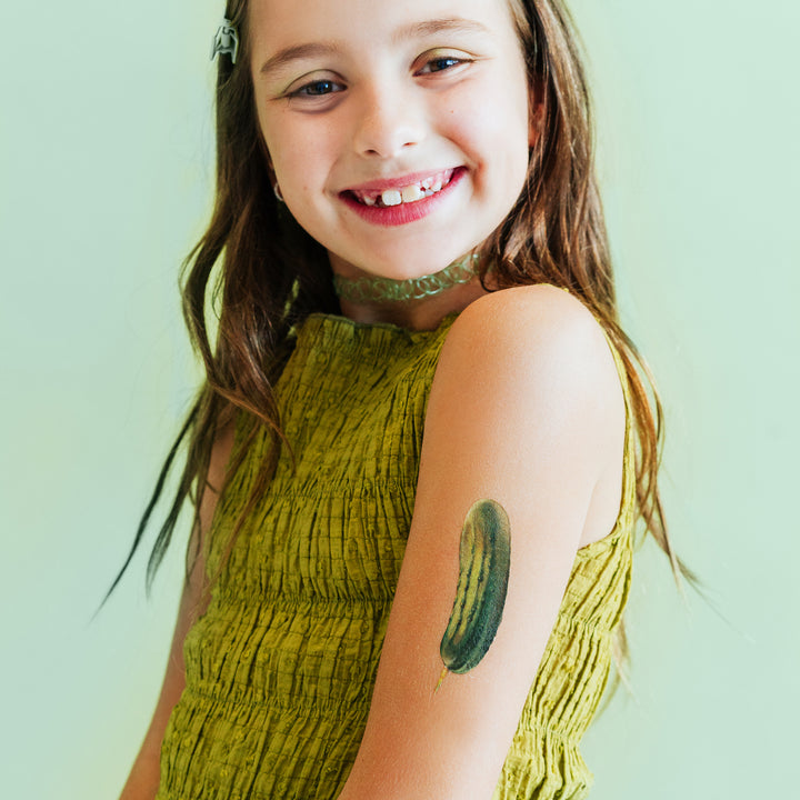 Pickle Tattly Temporary Tattoos