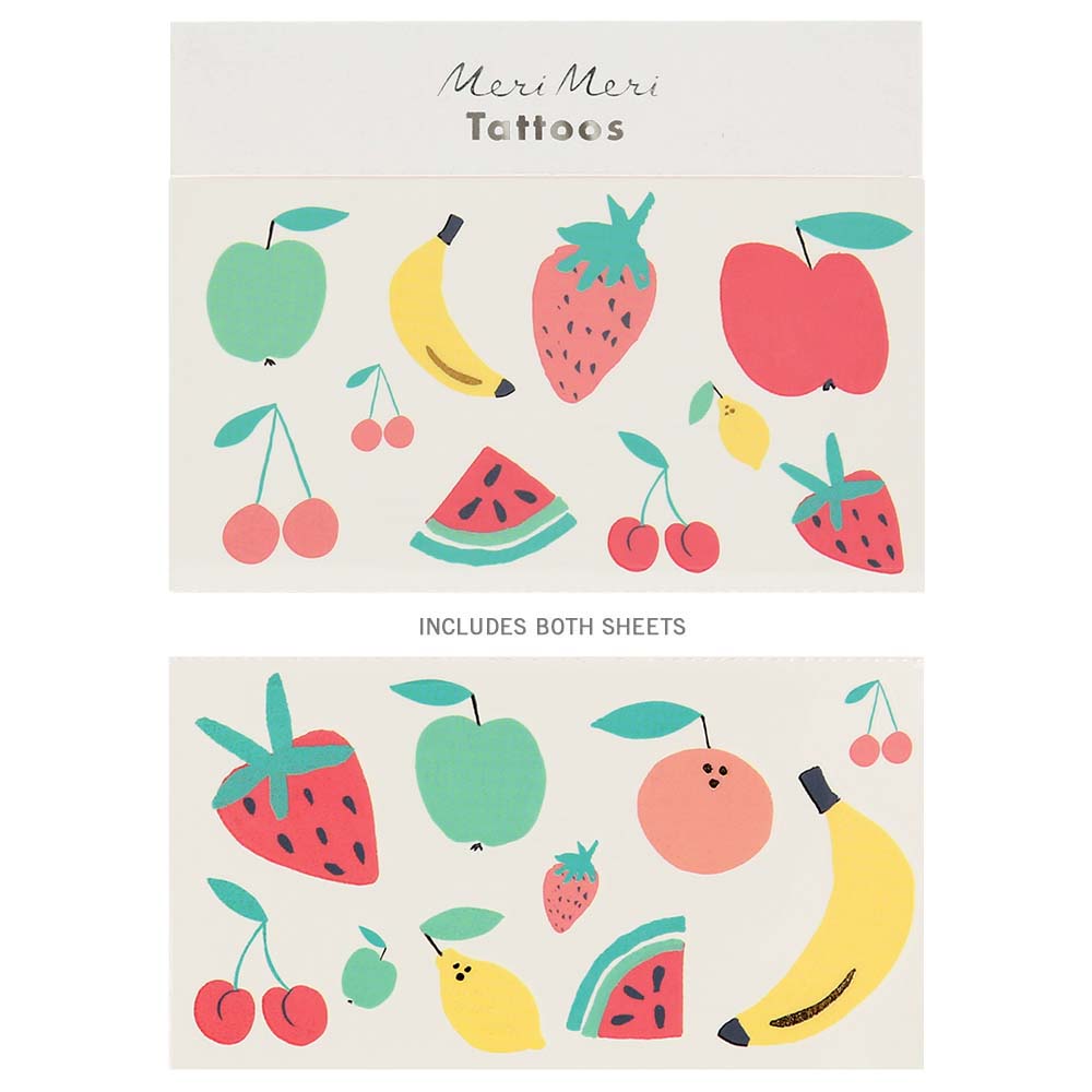 Fruit Temporary Tattoos