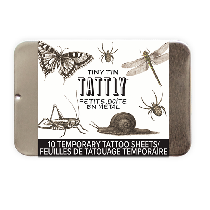 Insects Tattly Temporary Tattoos Tiny Tin