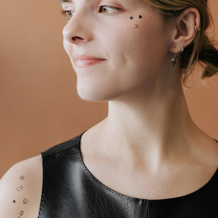Mini Flash Tattly Temporary Tattoo Sheets
