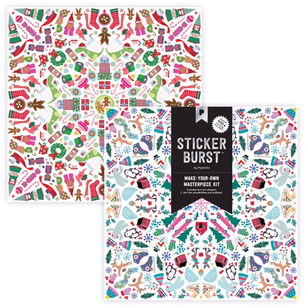 Holly Jolly StickerBurst Set