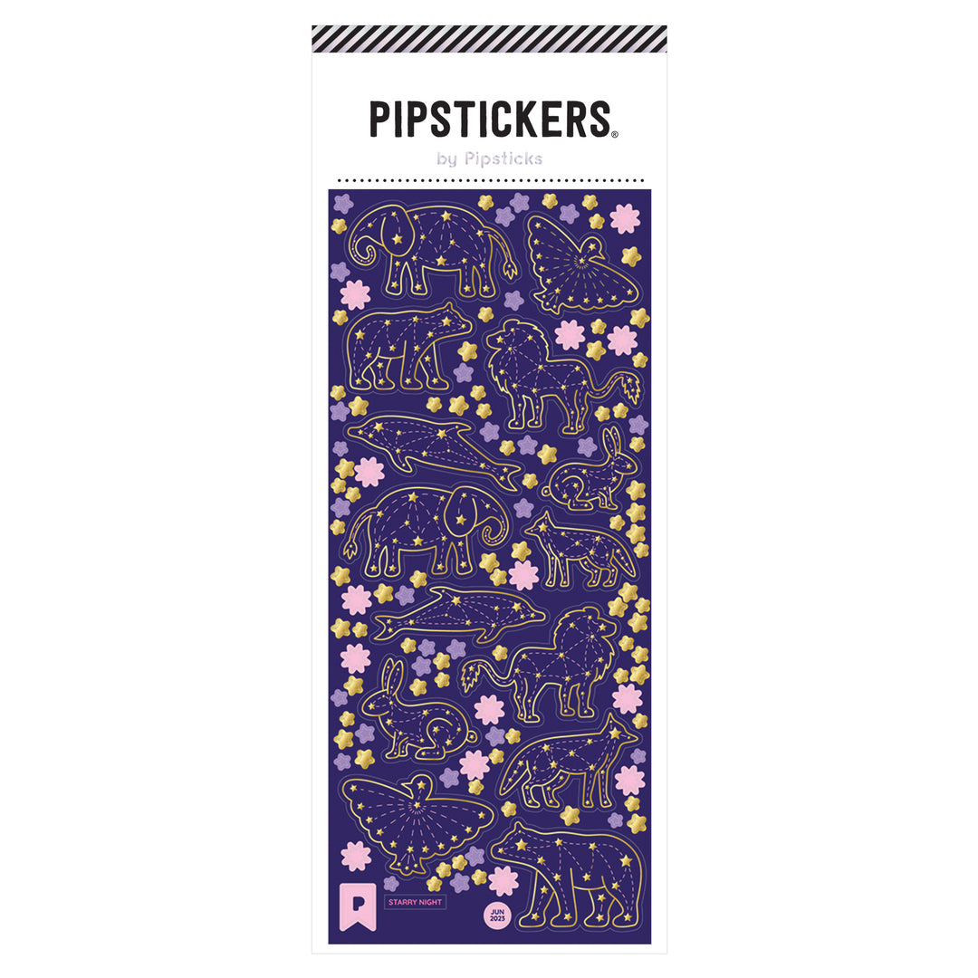Starry Night Zodiac Constellation Stickers