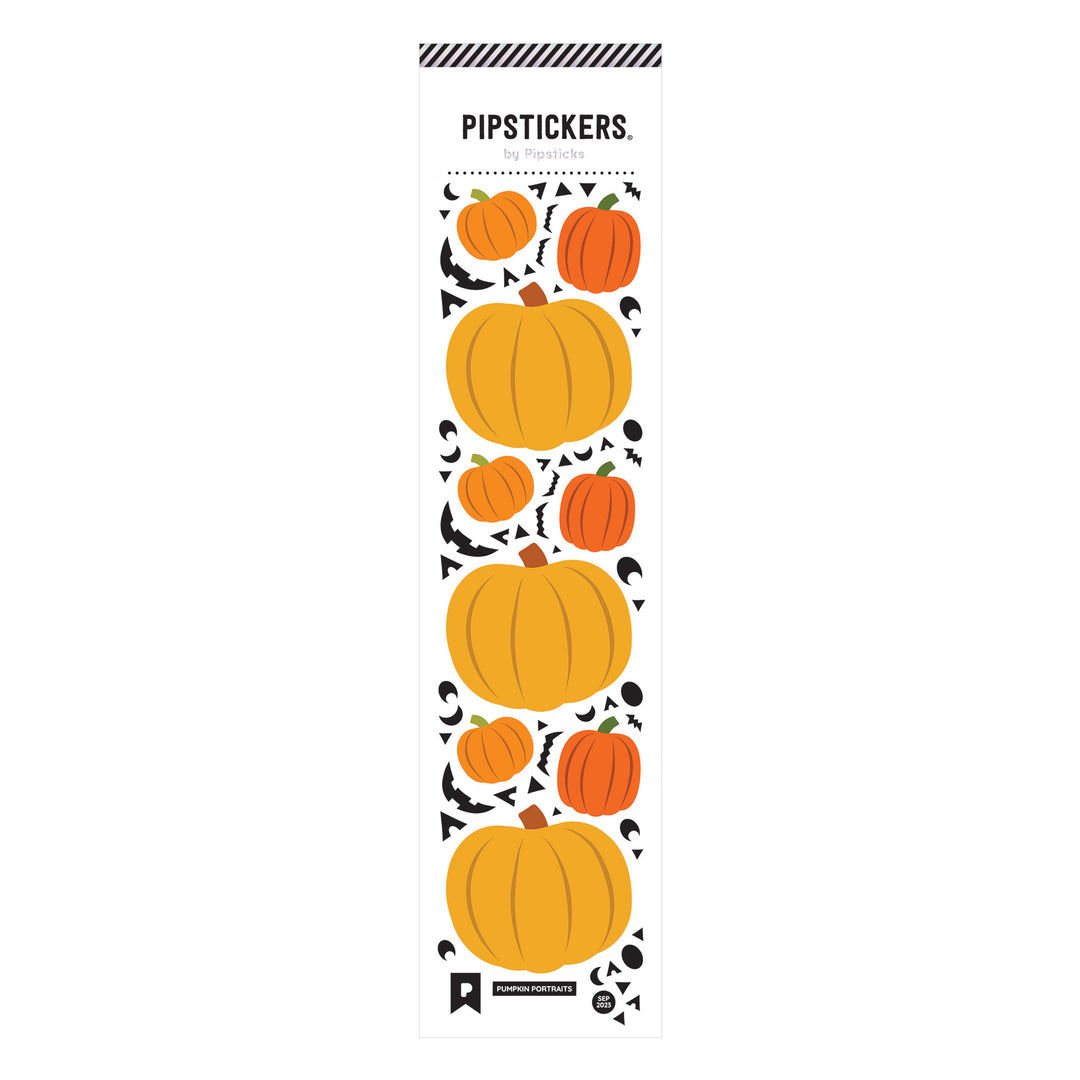 Pumpkin Portraits Stickers