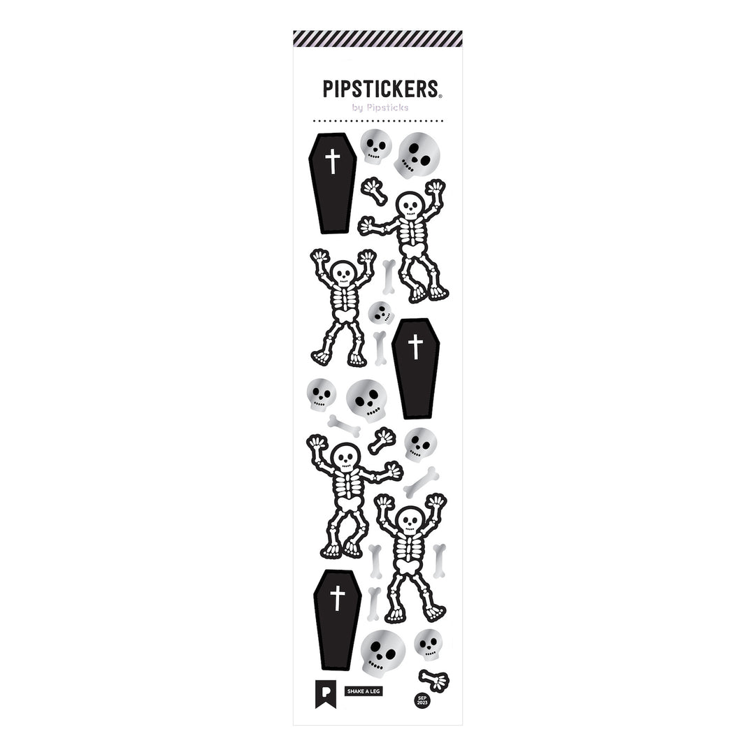 Shake A Leg Skeleton Stickers