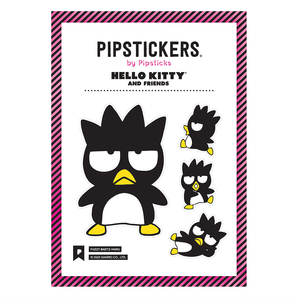 Badtz-Maru Fuzzy Stickers