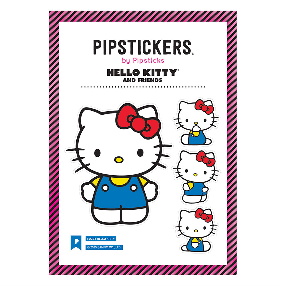 Hello Kitty Fuzzy Stickers