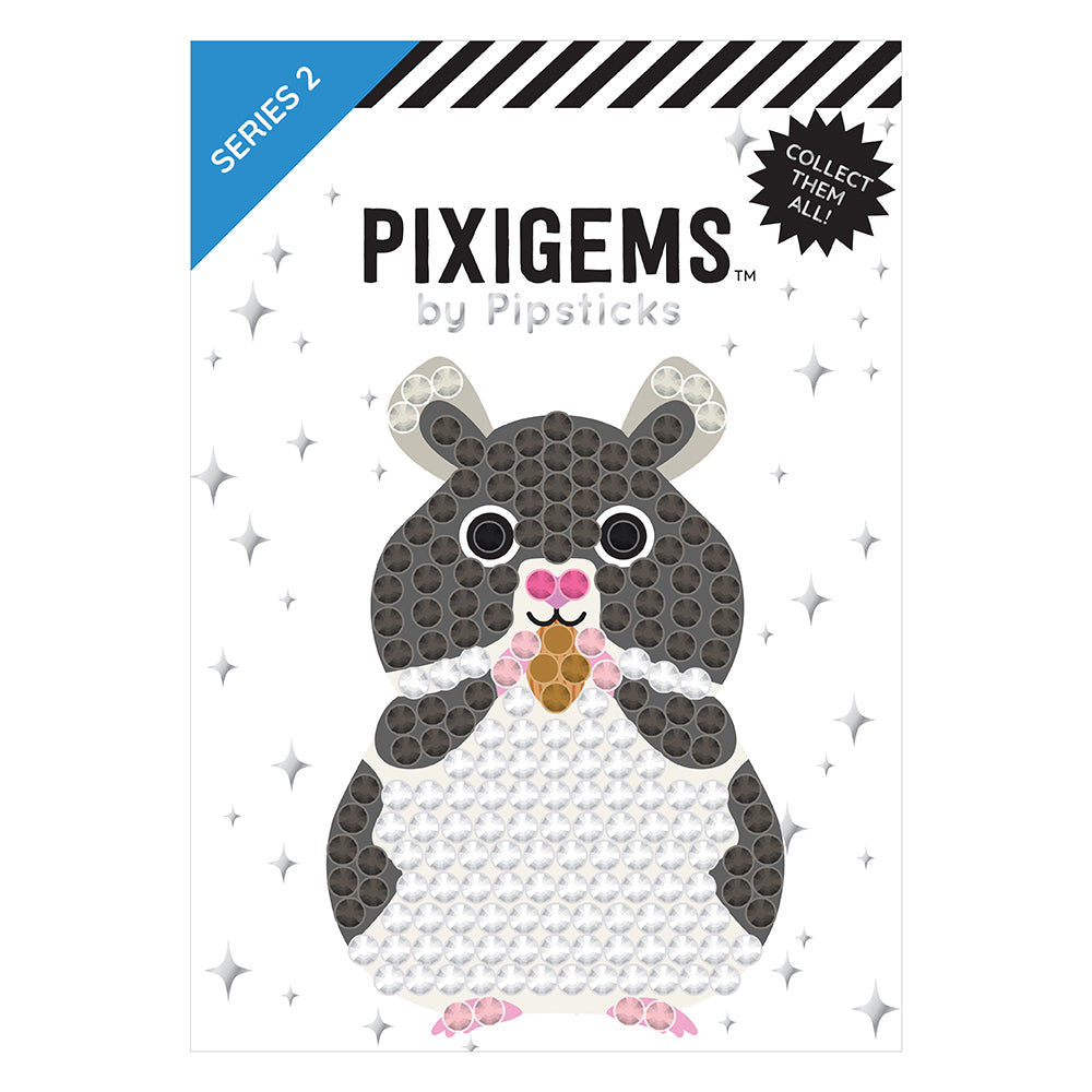 Hugo Hamster Pixigem Sticker
