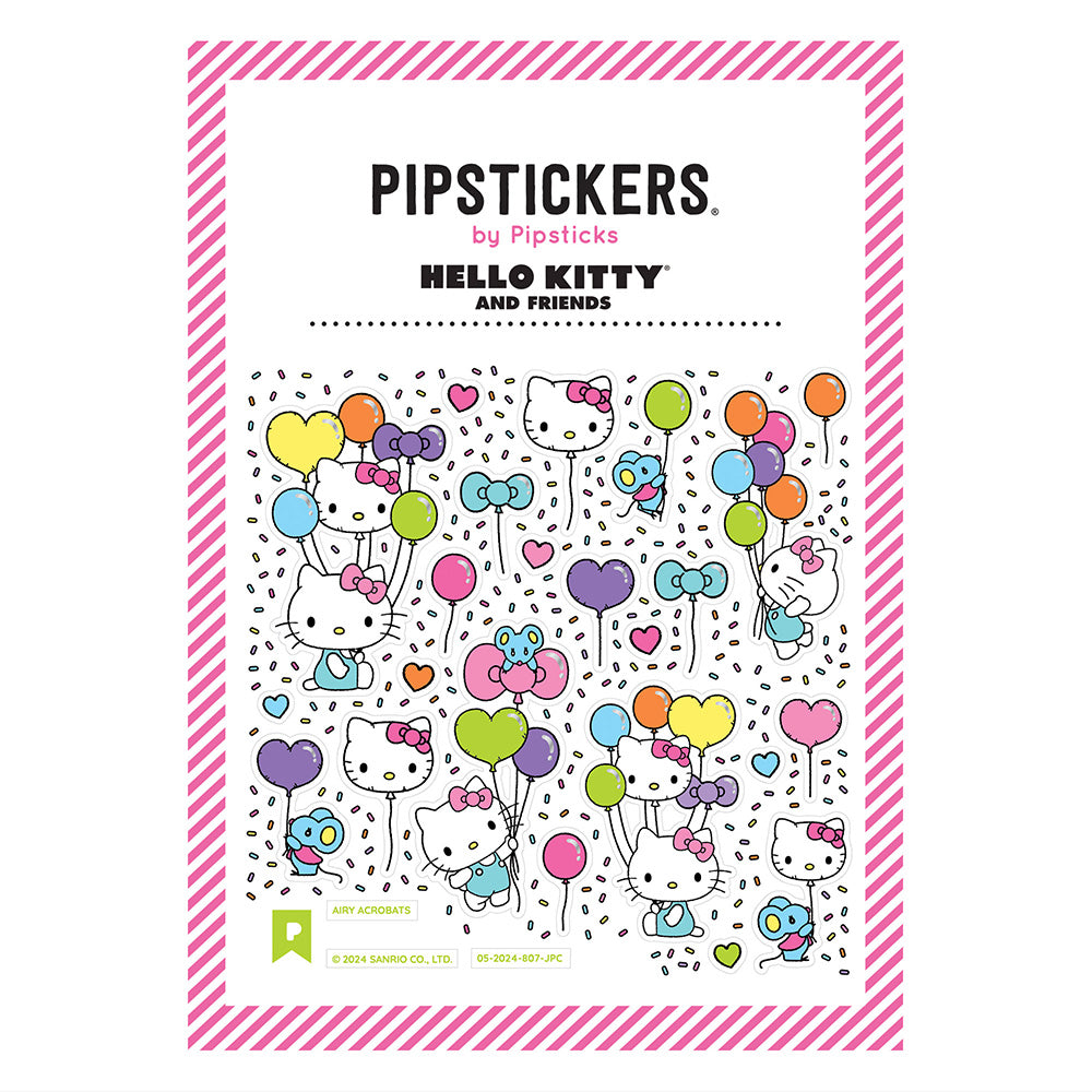Hello Kitty Airy Balloon Acrobats Stickers