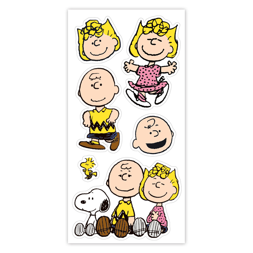Peanuts Charlie Brown & Sally Stickers Sticker Planet Peanuts Charlie Brown & Sally Stickers Sticker Planet