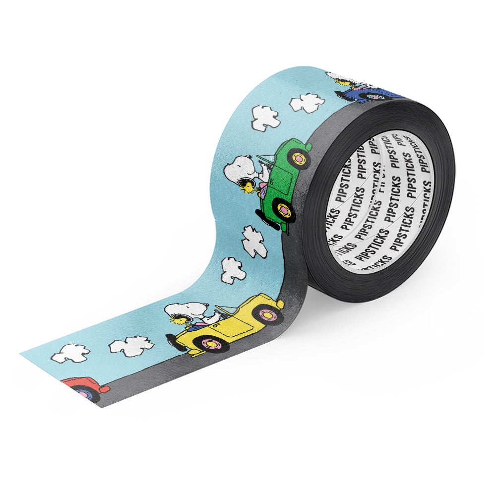 Peanuts Snoopy And Woodstock On The Road Washi Tape