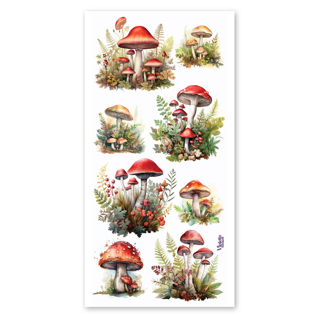 Mushroom Patches Stickers