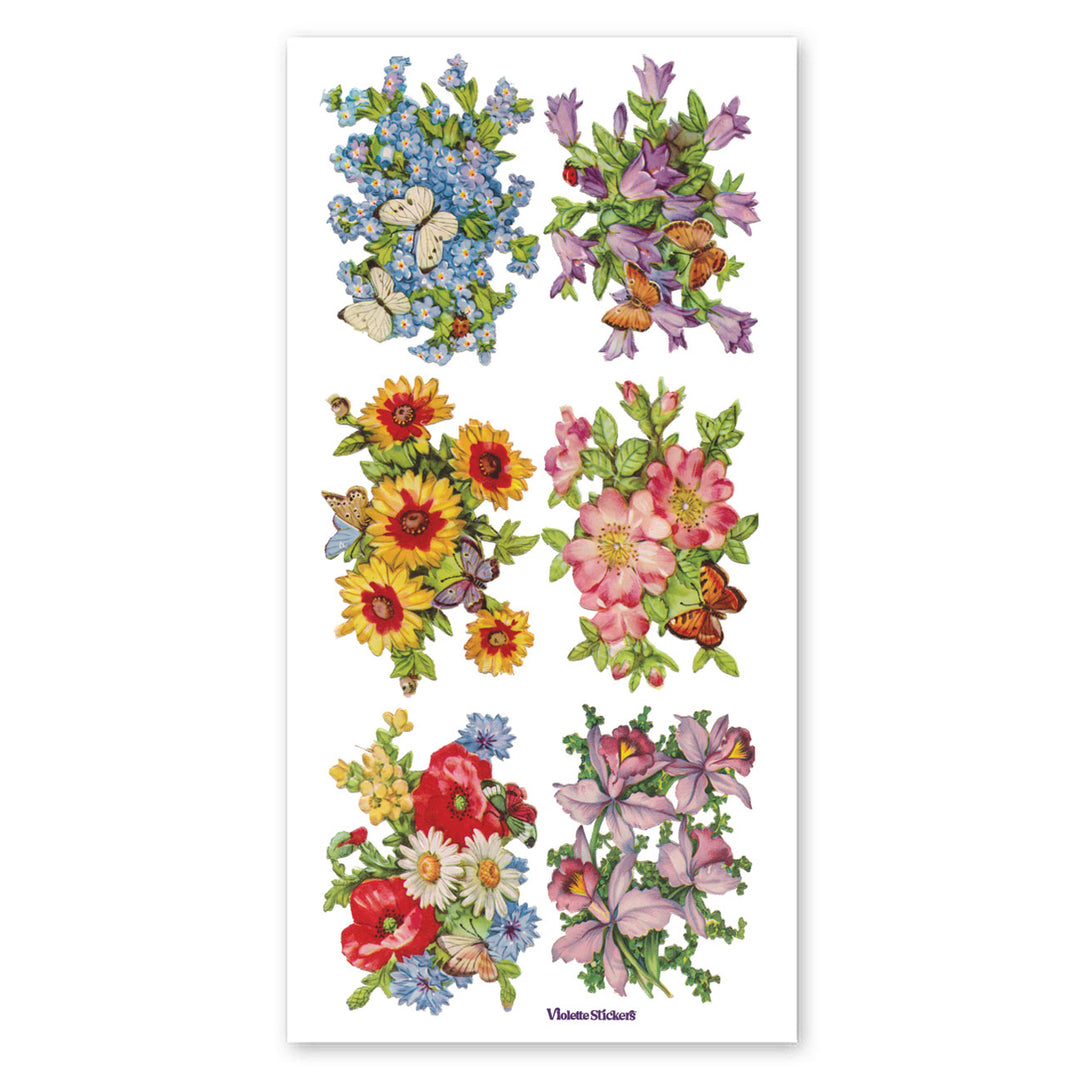 Nellie Flower Stickers