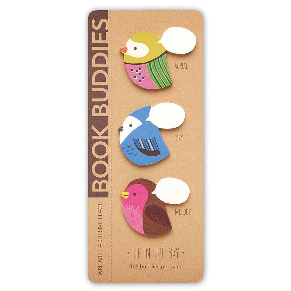 Up in the Sky Book Buddies Bird Page Flags