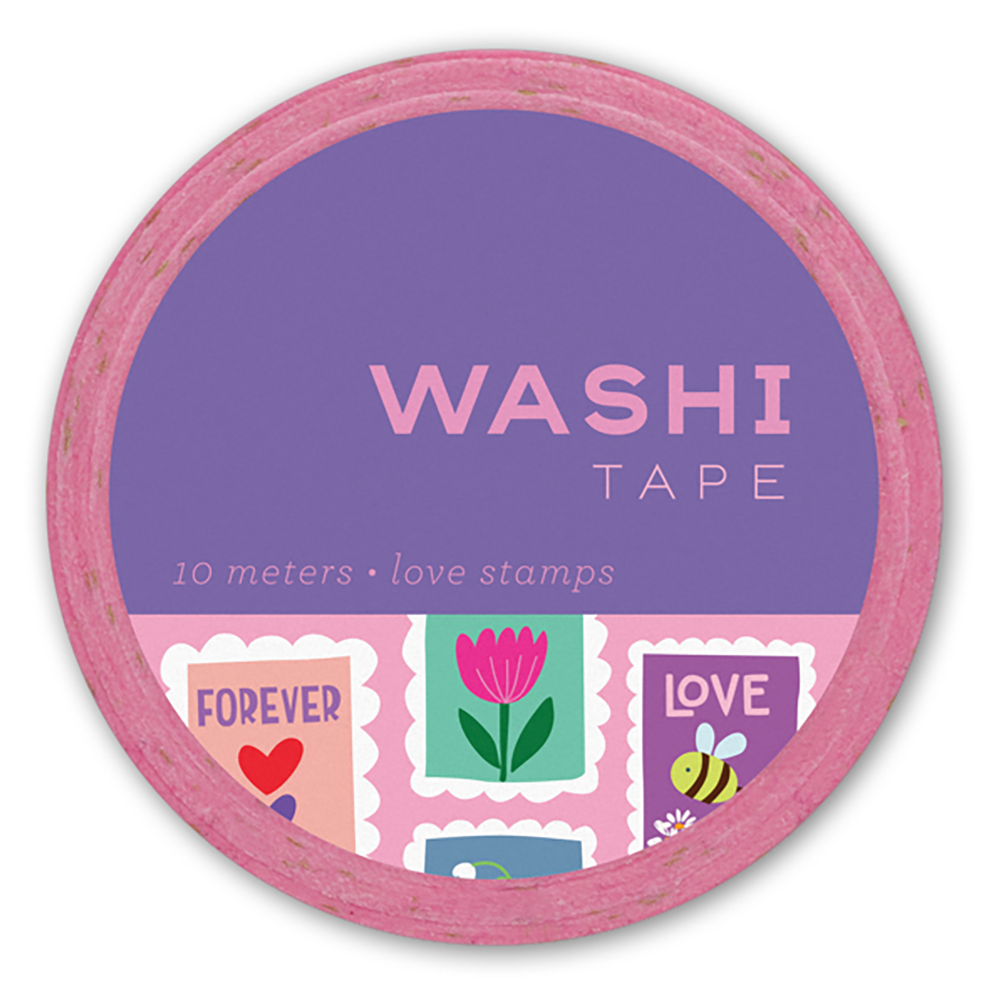 Pride Flag Heart Stamp Washi Tape – TeaberryHouse