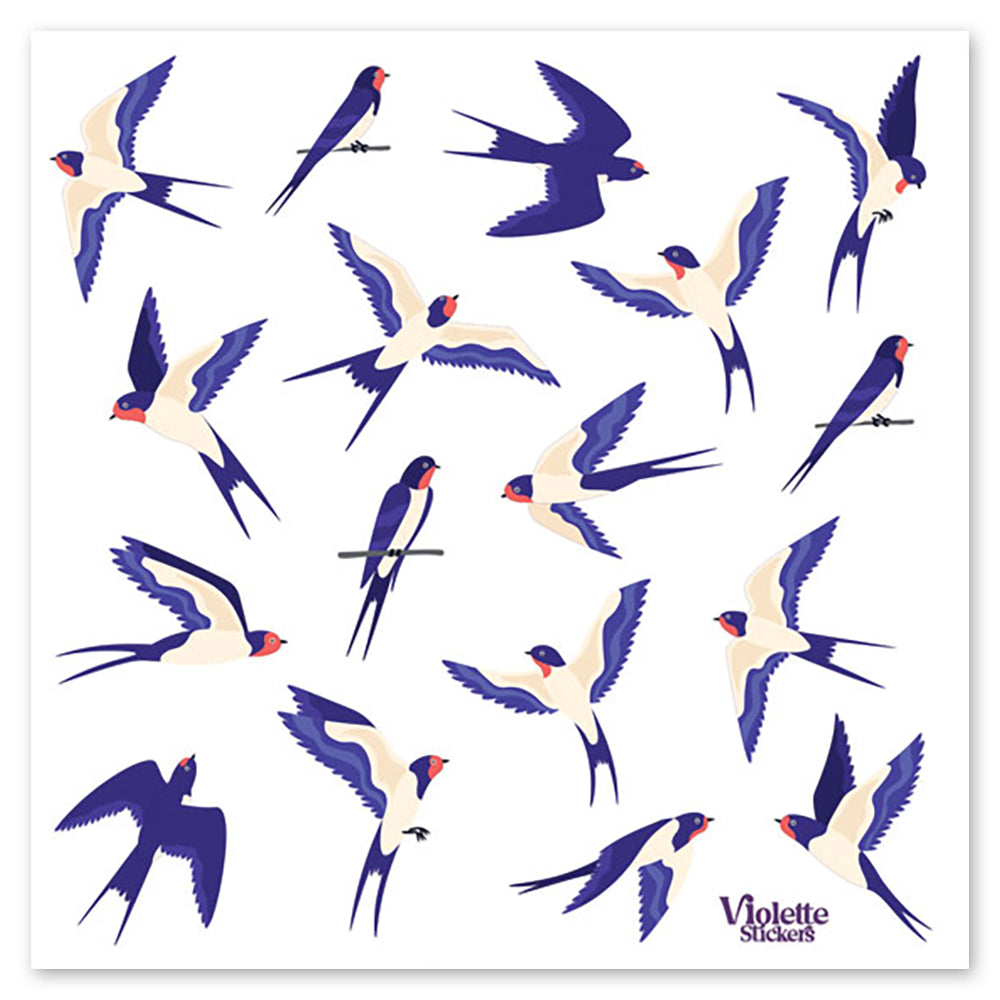 Barn Swallow Bird Stickers