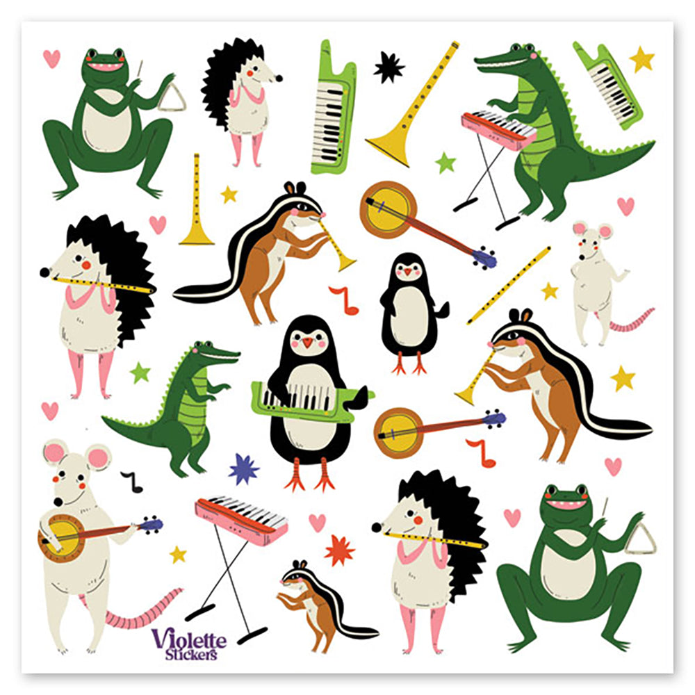 Animals Playing Musical Instruments