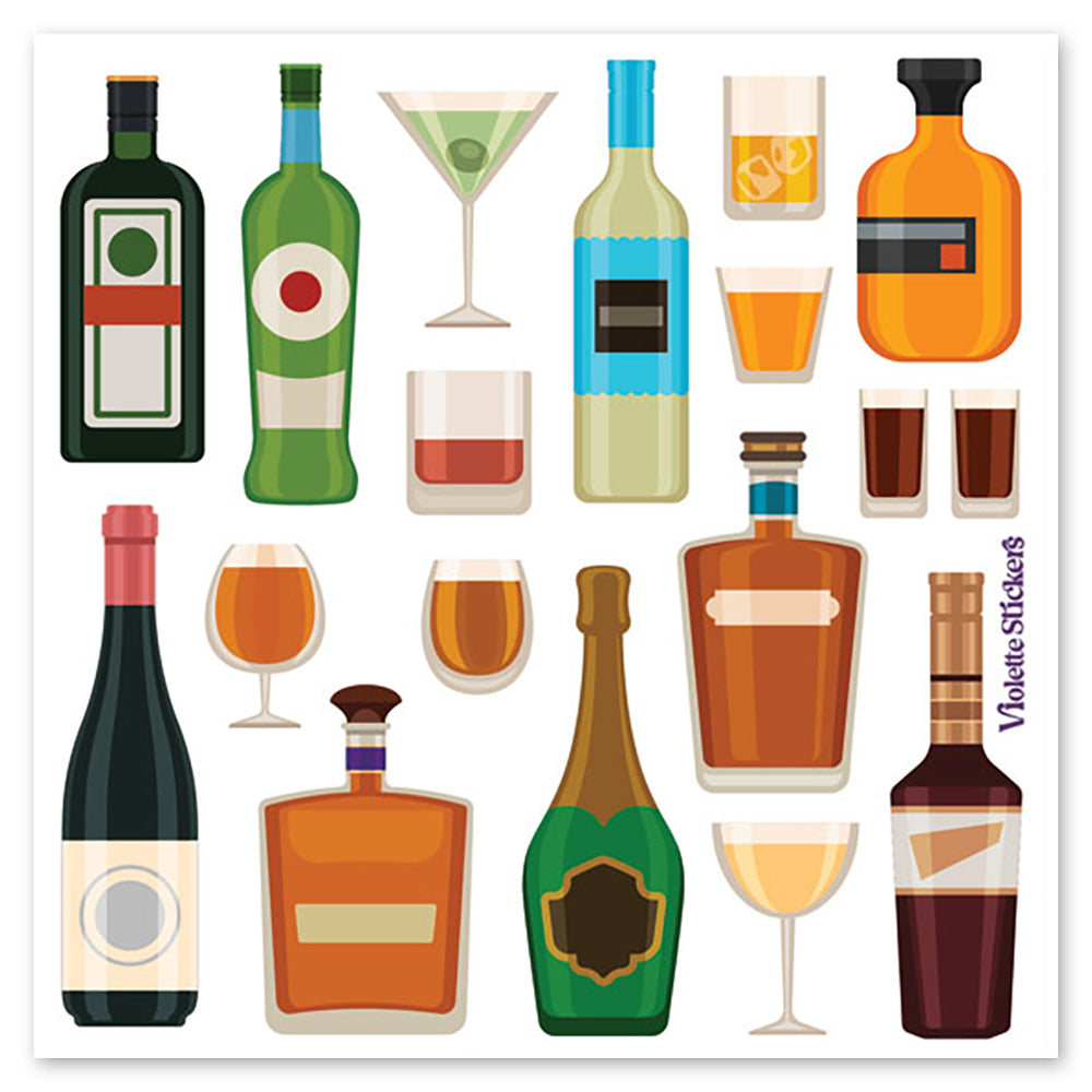 Happy Hour Stickers