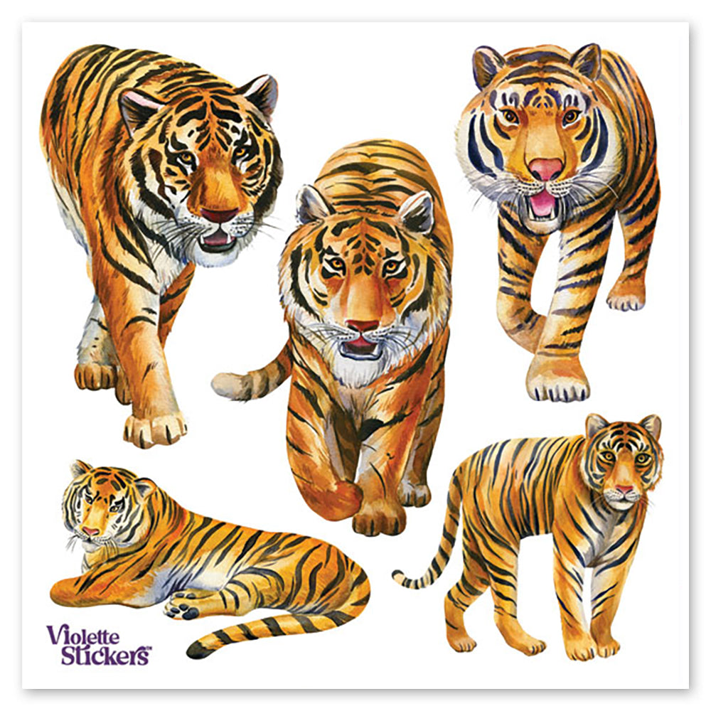 Golden Tigers Stickers