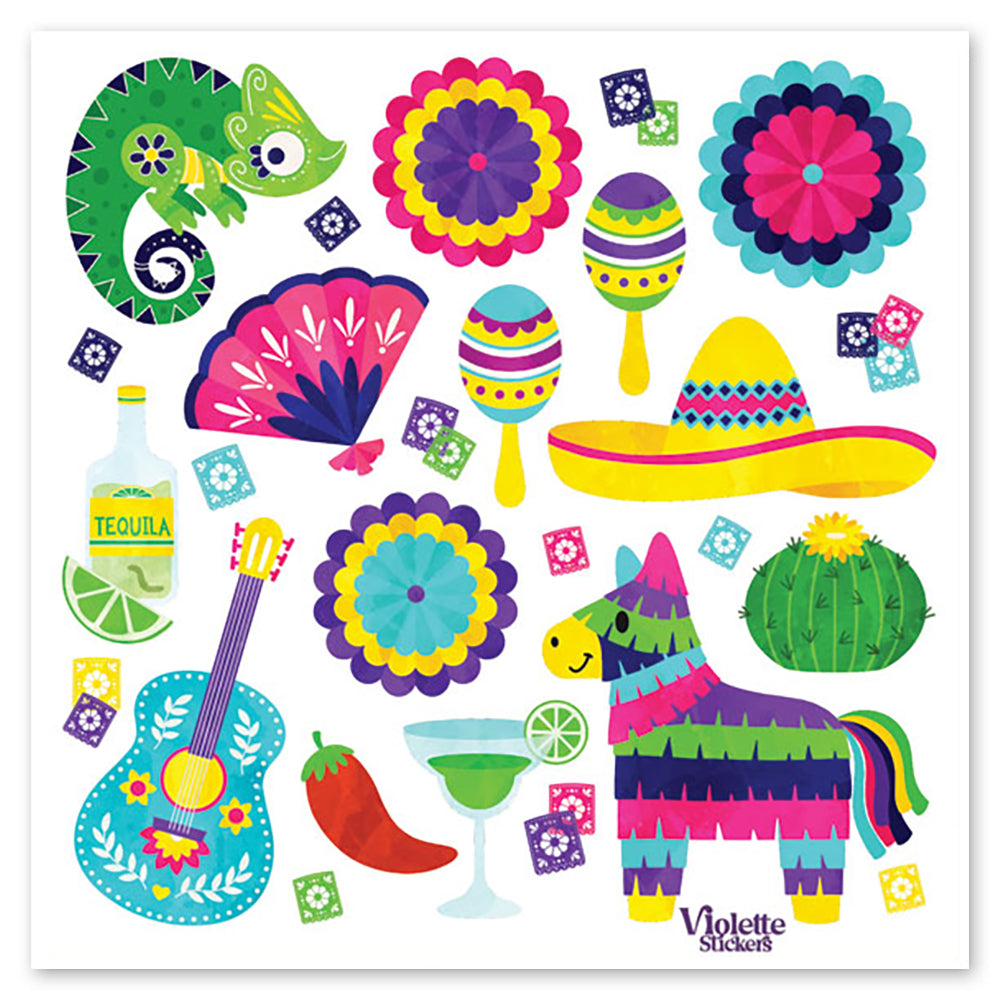 Crystal Cinco de Mayo Stickers
