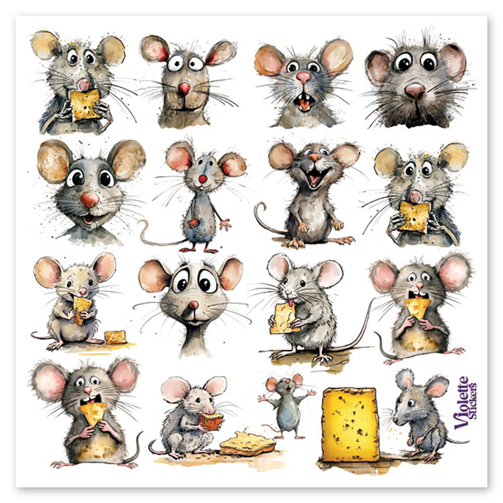 Mini Mice Stickers