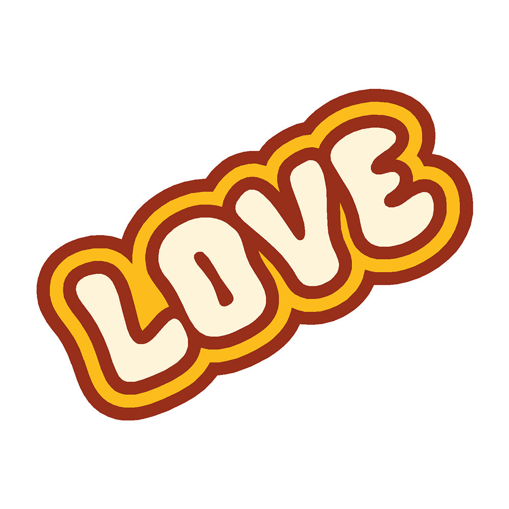 Love Word Vinyl Sticker Decal