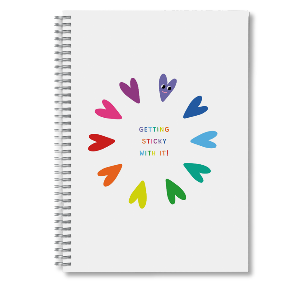 Getting Sticky With It Sticker Release Book