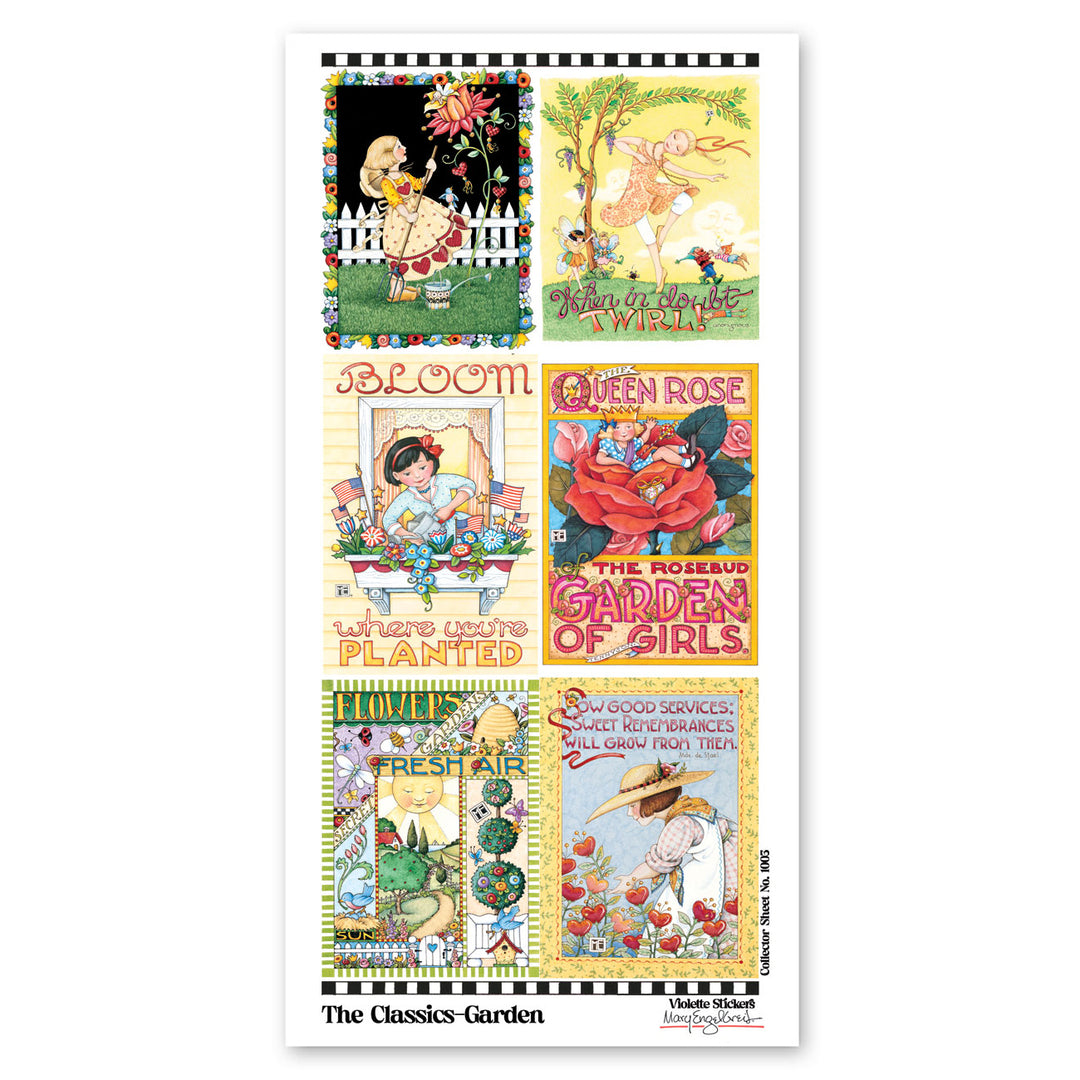 Mary Engelbreit's Classic Garden Stickers