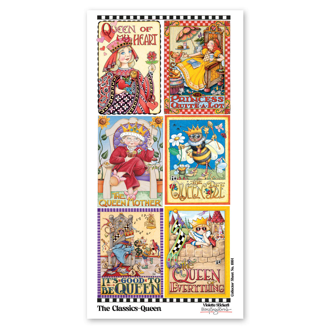 Mary Engelbreit's Classic Queen Stickers