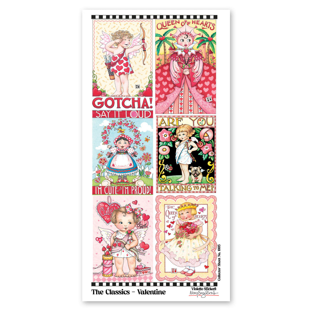 Mary Engelbreit's Classic Valentine Stickers