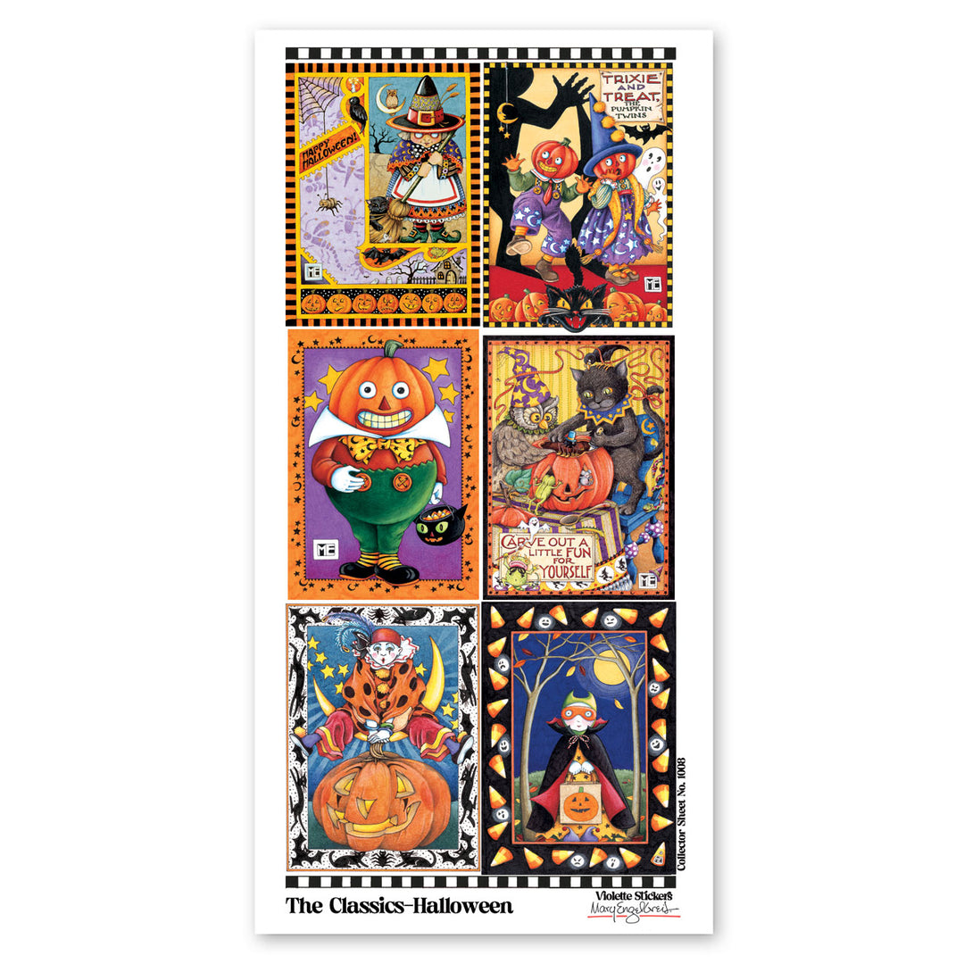 Mary Engelbreit's Classic Halloween Stickers