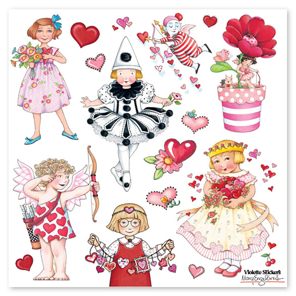 Mary Engelbreit's Valentines Stickers