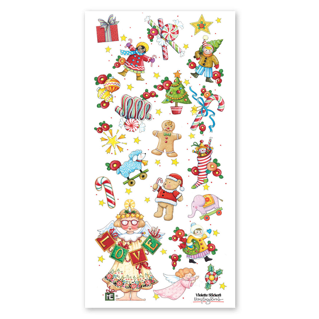 Mary Engelbreit's Christmas Love Stickers