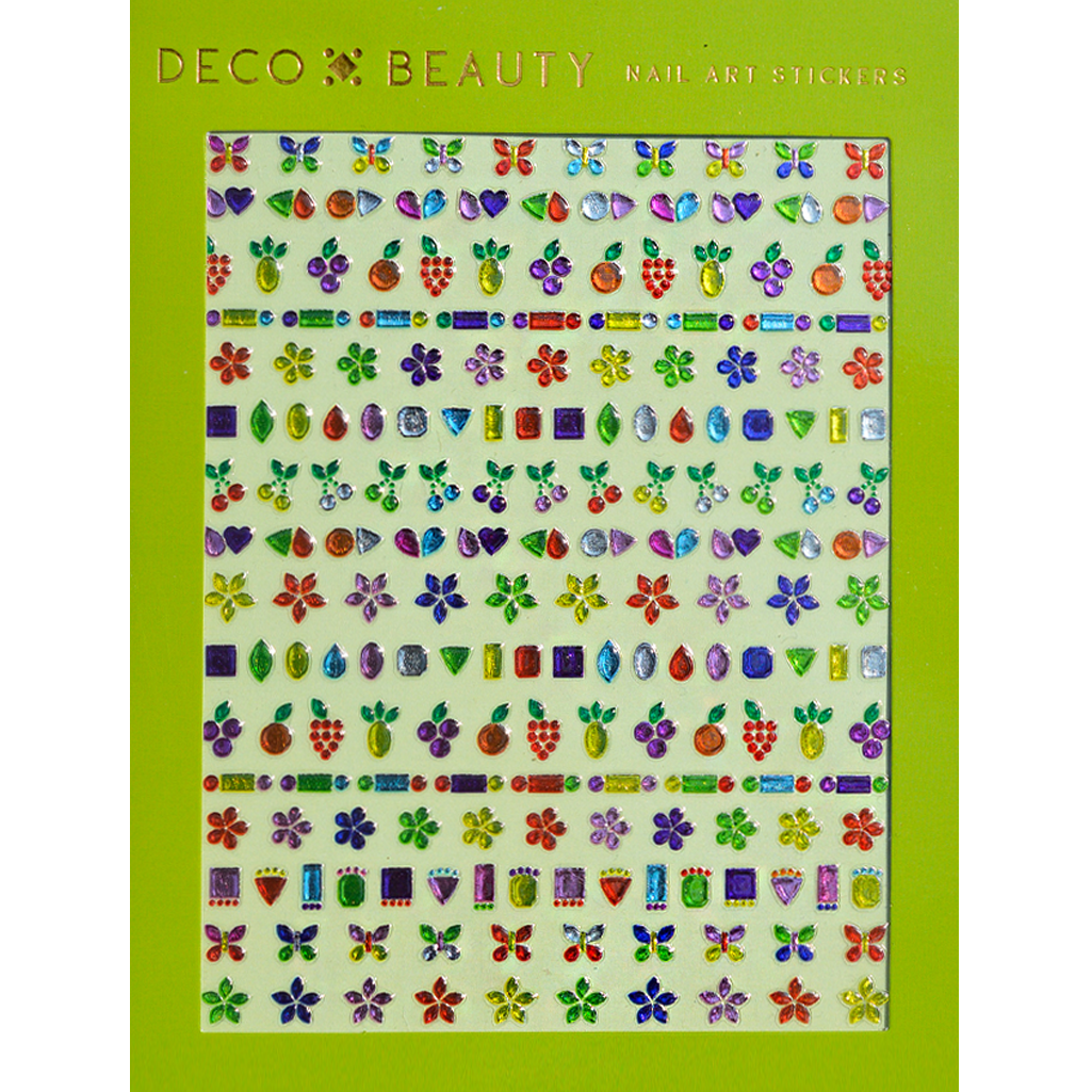Tutti Frutti Fruit Nail Art Stickers