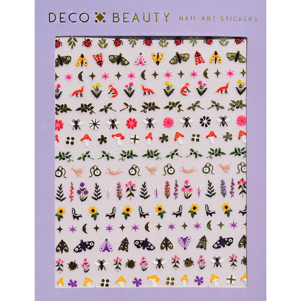Wildflower And Garden Nail Art Stickers