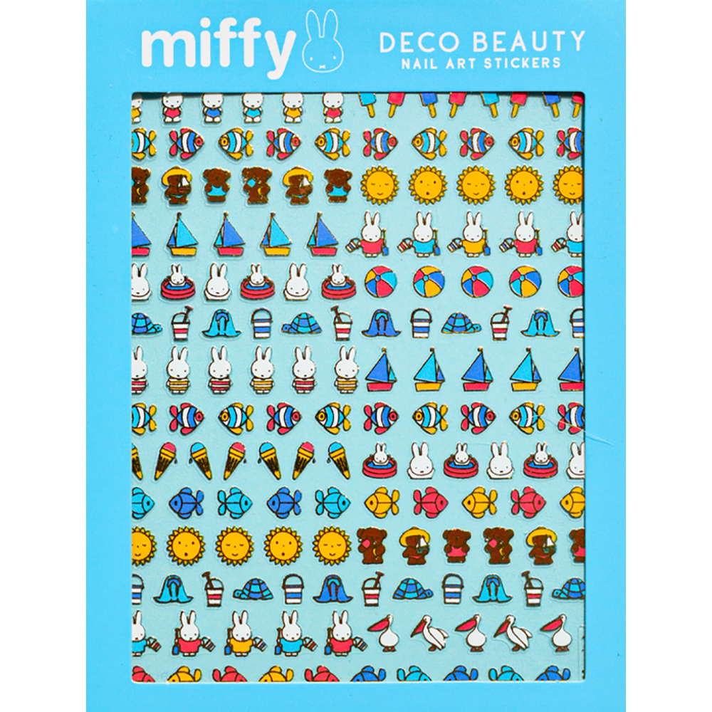 Miffy at the Seaside Nail Art Stickers