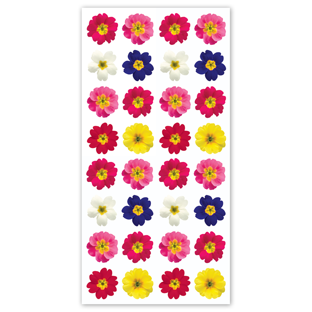 Primrose Stickers - Packaged