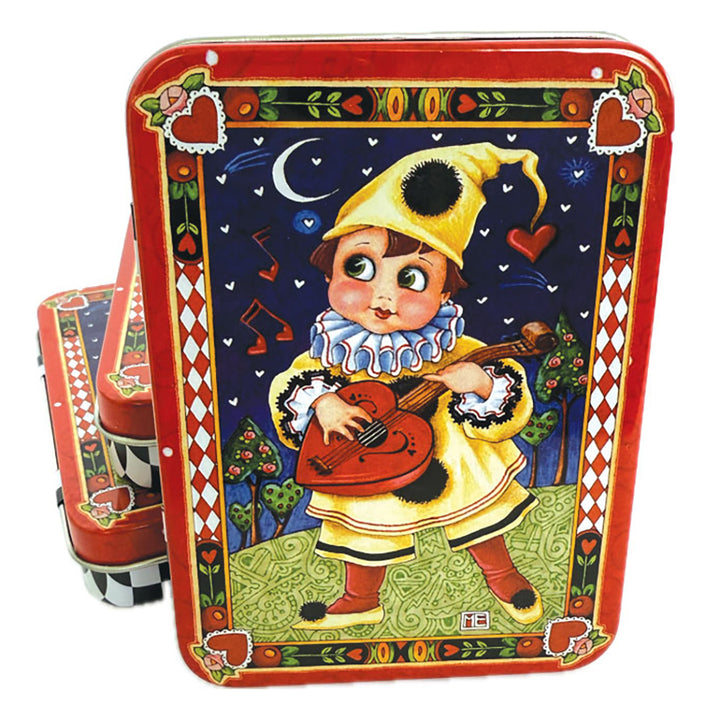 Mary Engelbreit's Valentine Crooner Vinyl Sticker Decals Tin