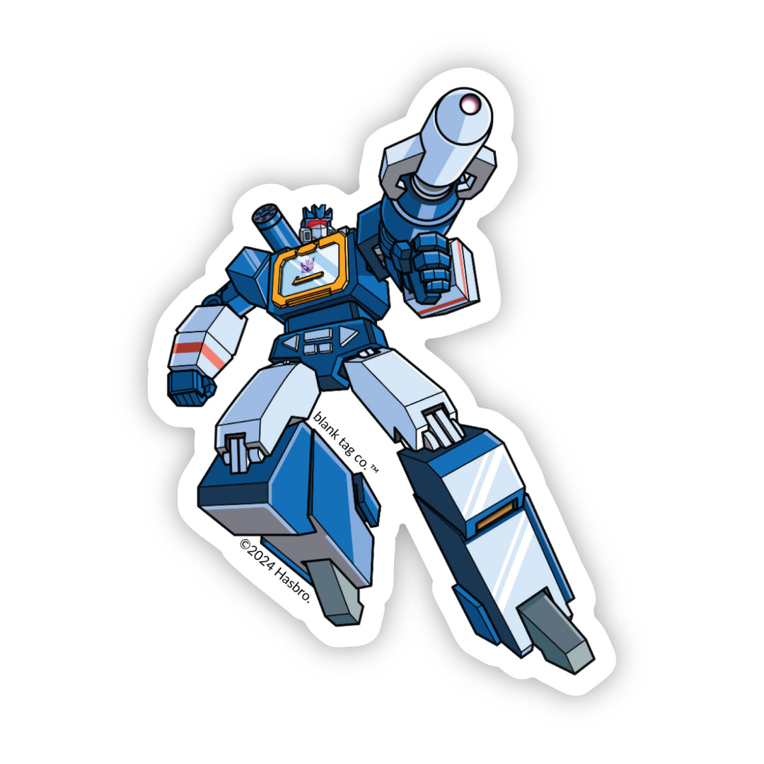 Transformers Soundwave Vinyl Sticker Decal