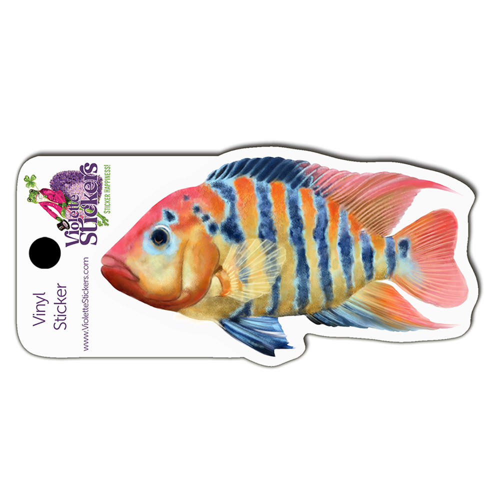 Tropical Fish Vinyl Sticker Decal