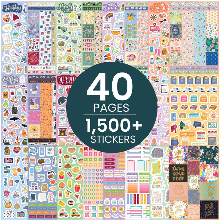 Stickers Make Everything Better Sticker Book Contents