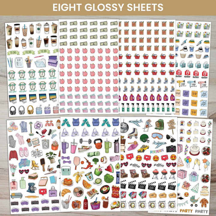 Everyday Essentials Planner Stickers Pack