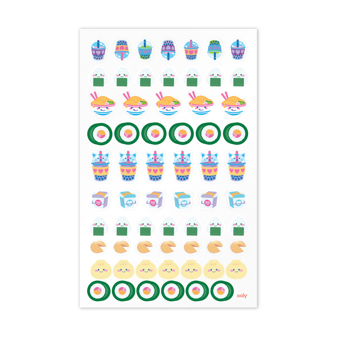 Ramen & Sushi Itsy Bitsy Stickers
