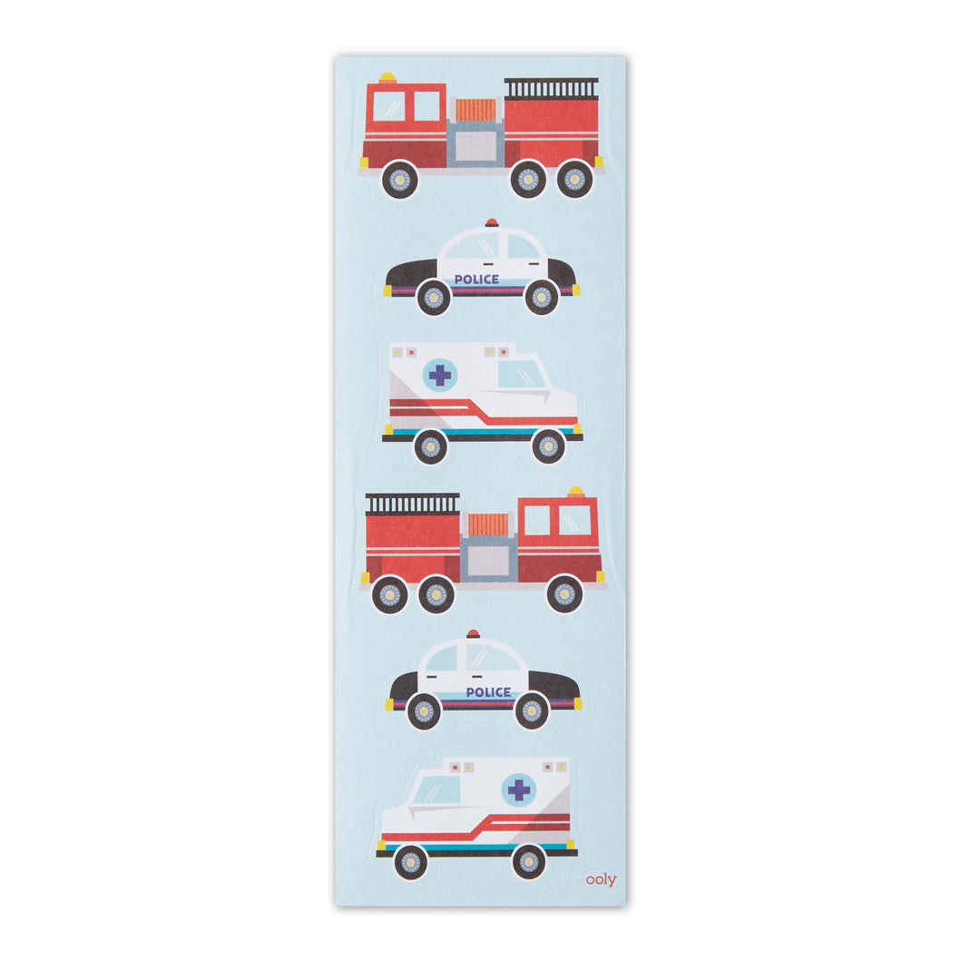 Helping Vehicles Stickers